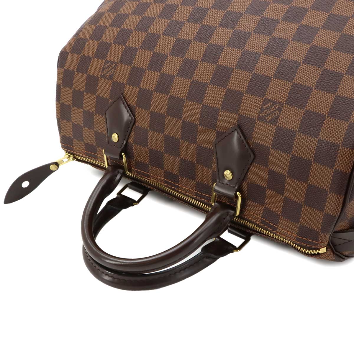 Damier Speedy 30 Hand Bag Ebene N41364 Brown Purse