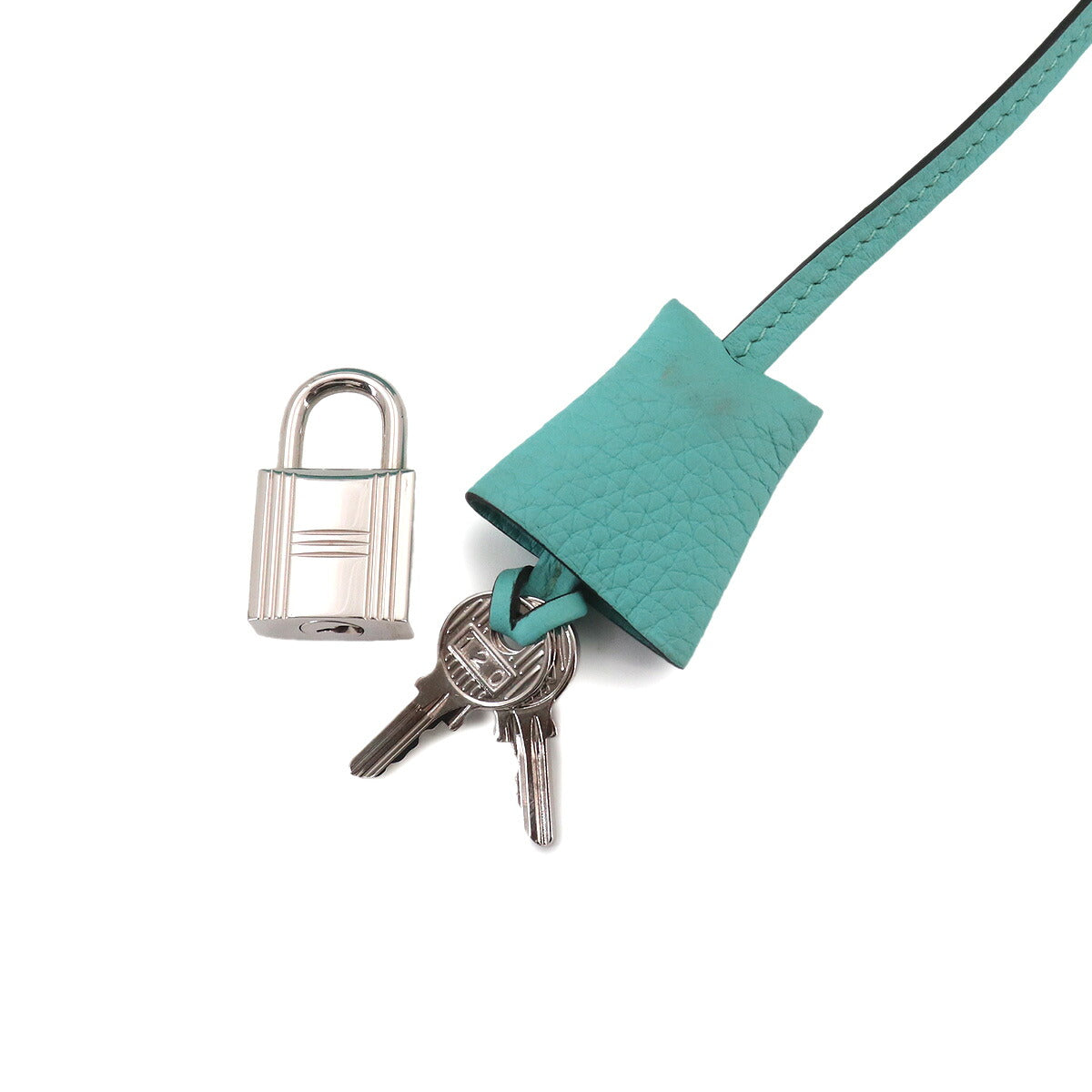 Victoria2 35 Hand Bag Taurillon Clemence Blue Saint Cyr
