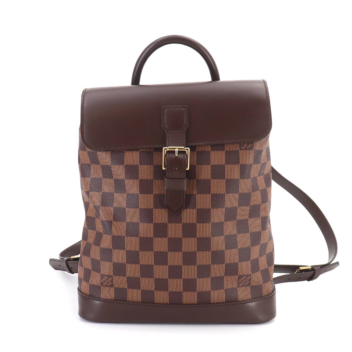 Damier Soho Backpack Ebene Brown N51132 Purse