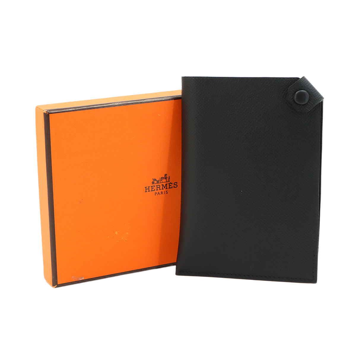Tarmac PM Passport Case Veau Epsom Black