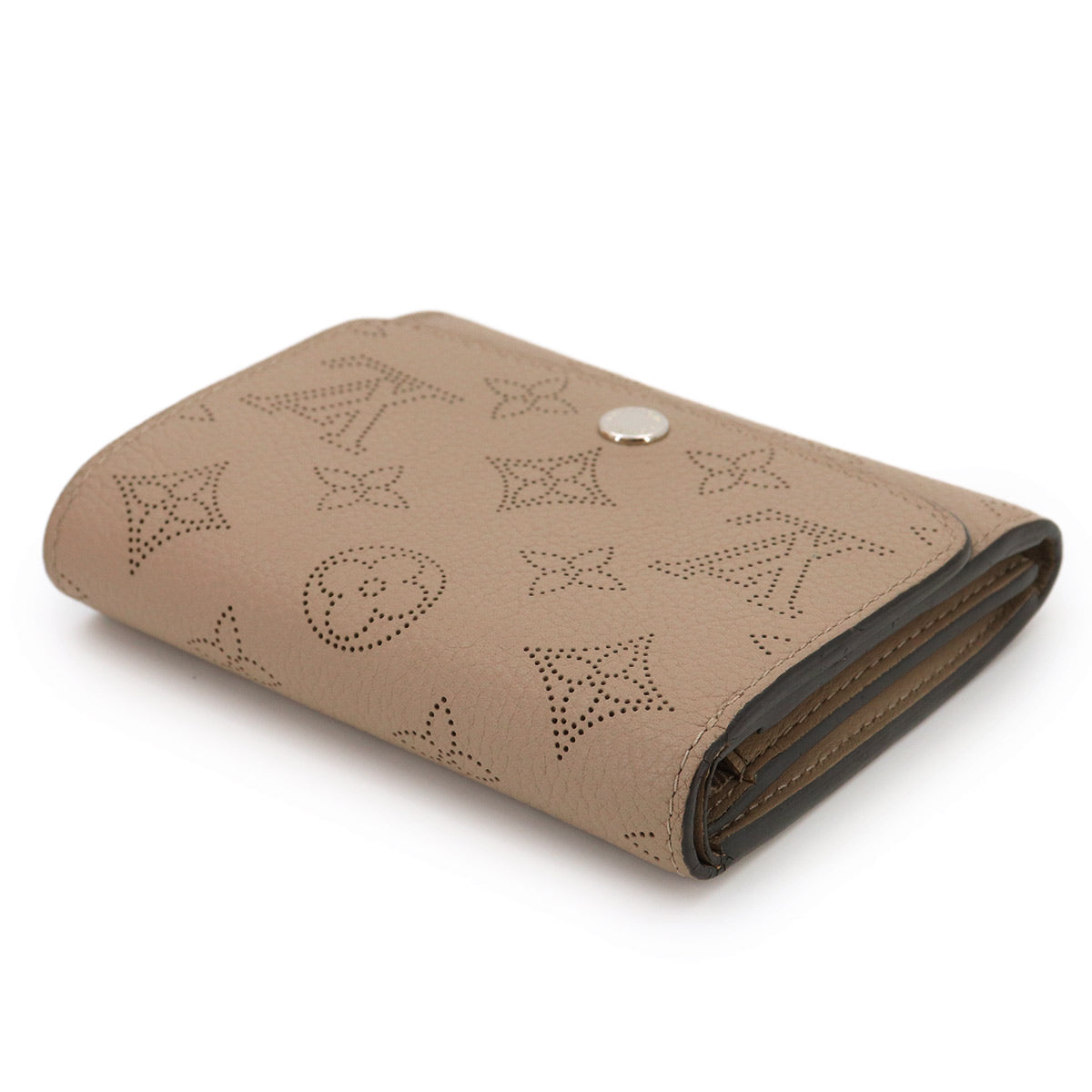 Mahina Iris Compact Wallet Leather Galet M62542