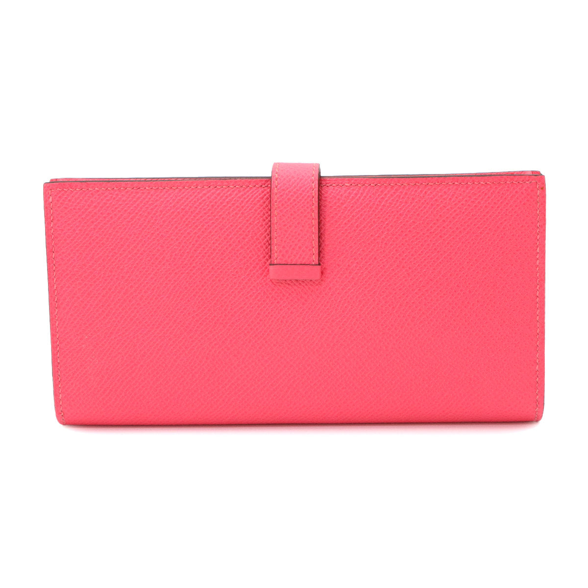Bearn Souffle Long Wallet Veau Epsom Rose Azalee Purse