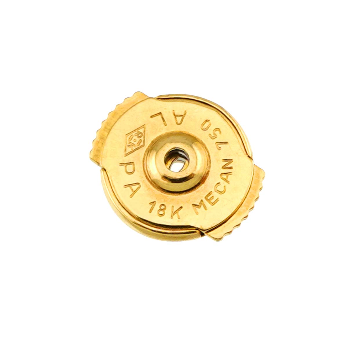 Trinity Sapphire Earrings Pierced 18K YG WG PG 750