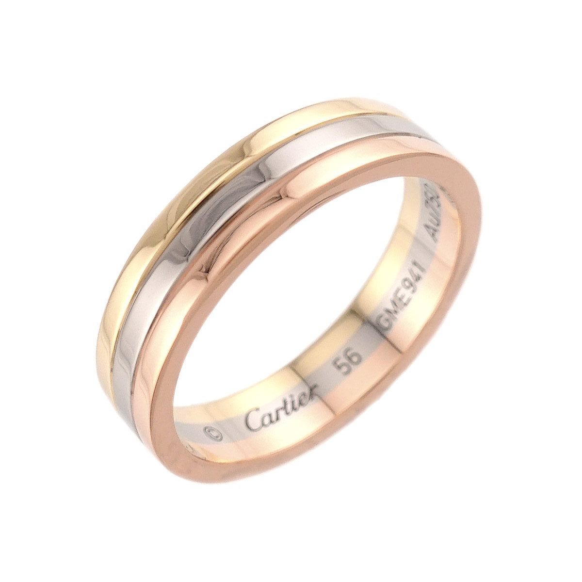 Vendome Ring 18K YG WG PG 750 size56 7.25-7.5(US)