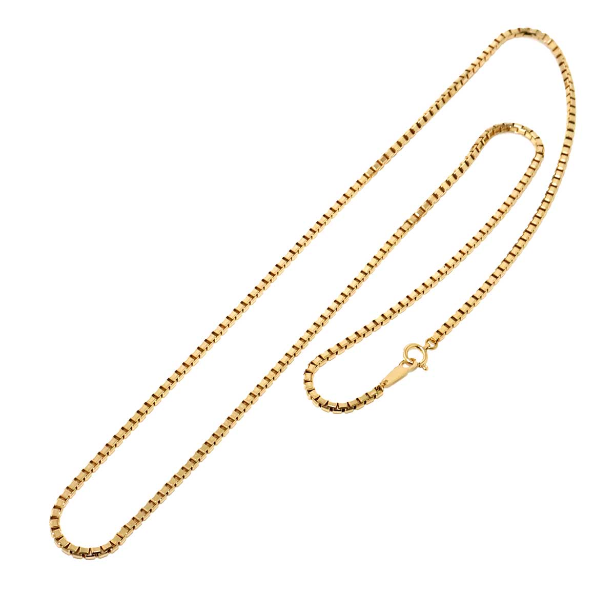 Venetian Necklace 18K K18 YG Yellow Gold 750