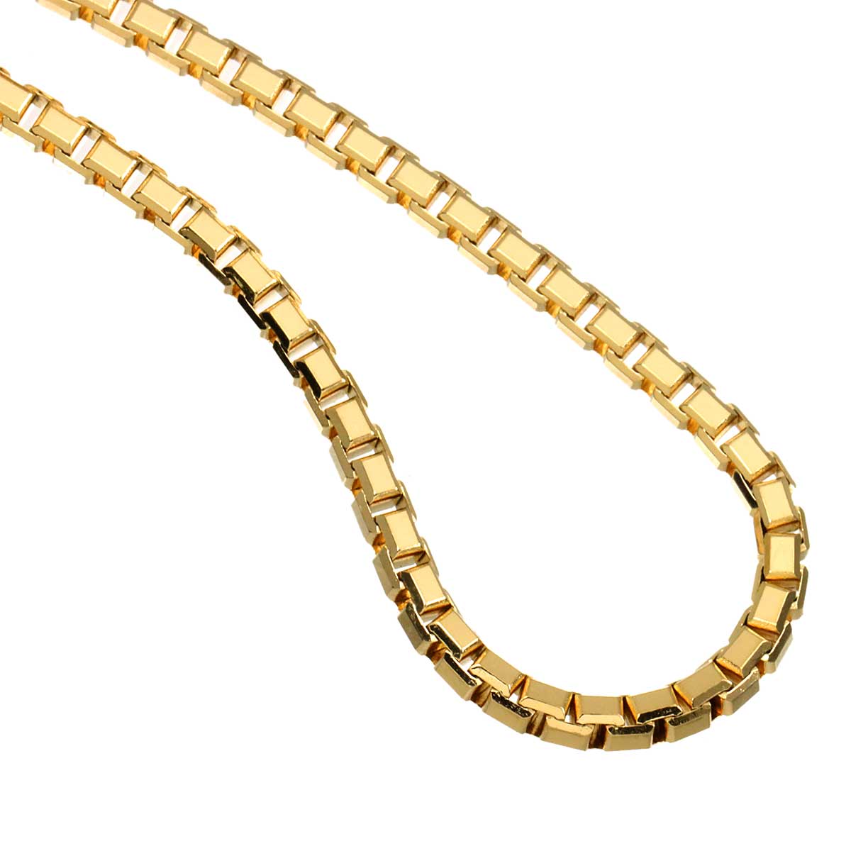 Venetian Necklace 18K K18 YG Yellow Gold 750