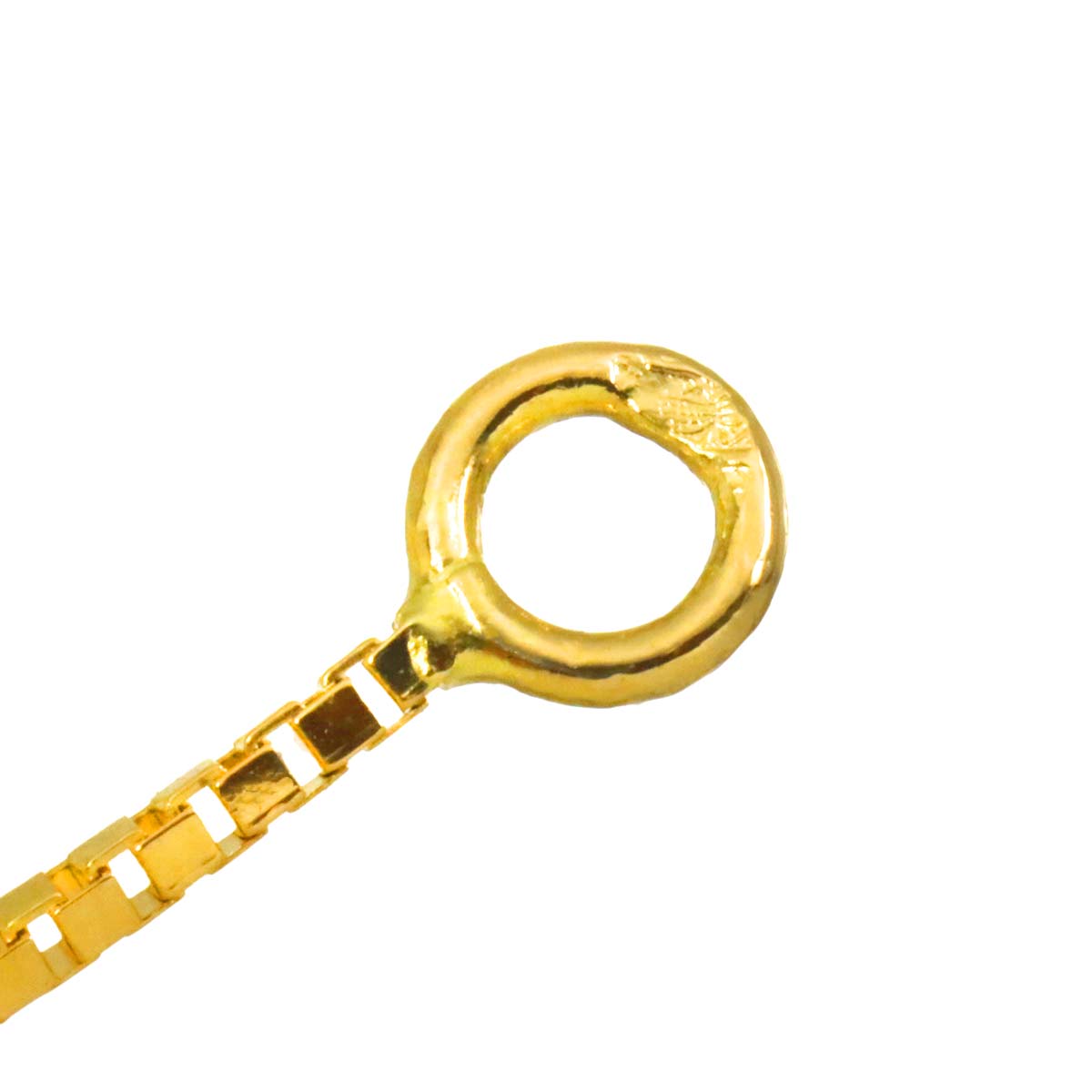 Venetian Necklace 18K K18 YG Yellow Gold 750