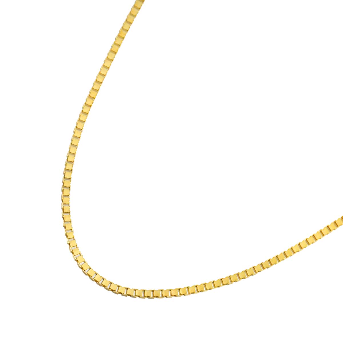 Venetian Necklace 18K K18 YG Yellow Gold 750