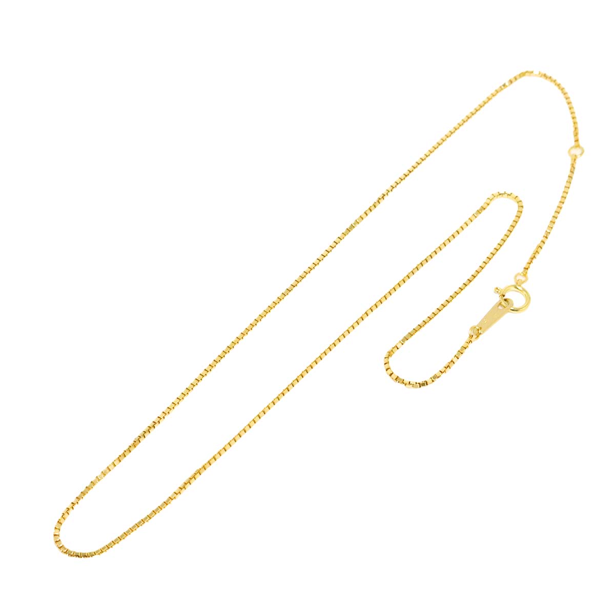 Venetian Necklace 18K K18 YG Yellow Gold 750