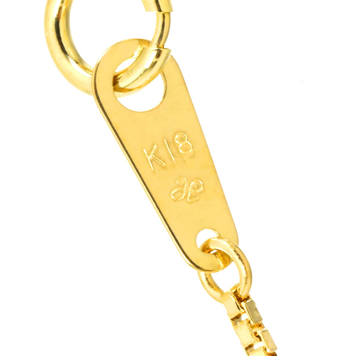 Venetian Necklace 18K K18 YG Yellow Gold 750