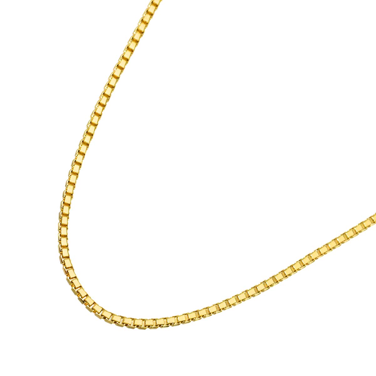 Venetian Necklace 18K K18 YG Yellow Gold 750