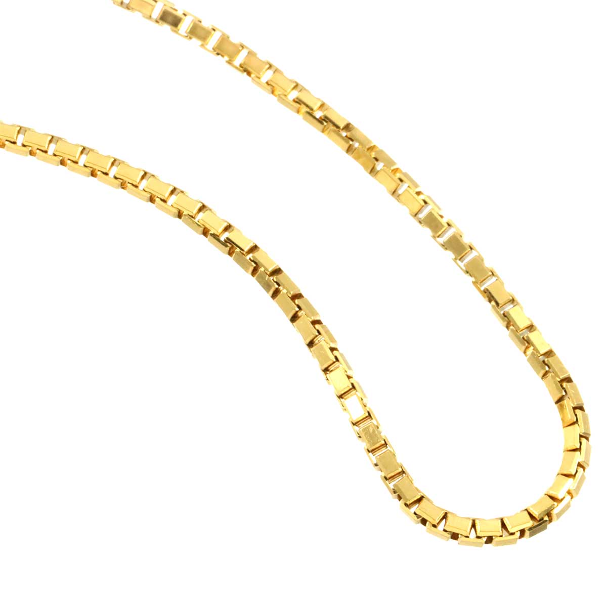 Venetian Necklace 18K K18 YG Yellow Gold 750