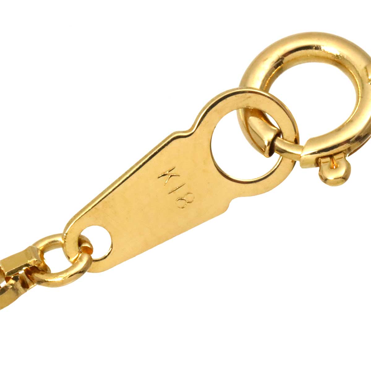 Venetian Necklace 18K K18 YG Yellow Gold 750