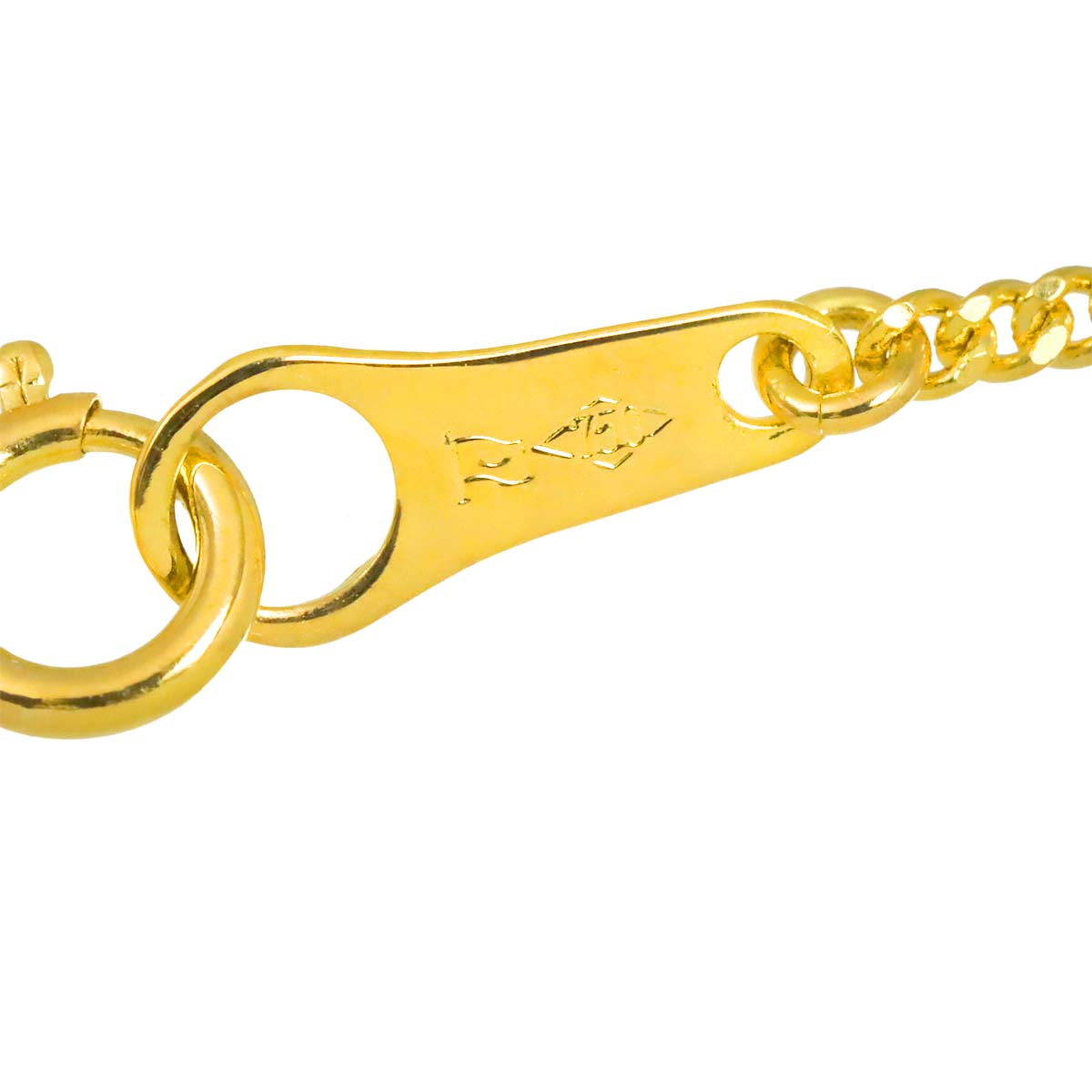 Diamond 0.84ct Necklace 18K YG Yellow Gold 750