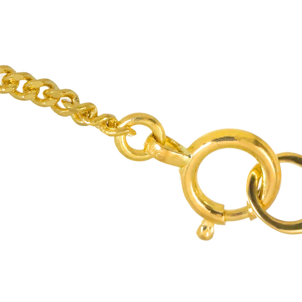 Diamond 0.84ct Necklace 18K YG Yellow Gold 750