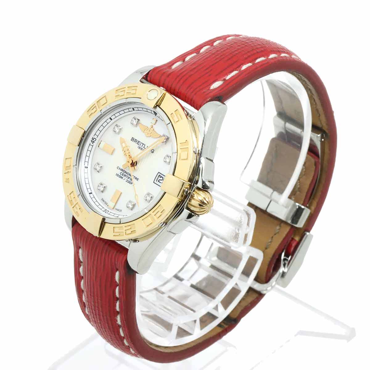 Galactic32 C71356 Quartz Pink Gold Ladies Watch