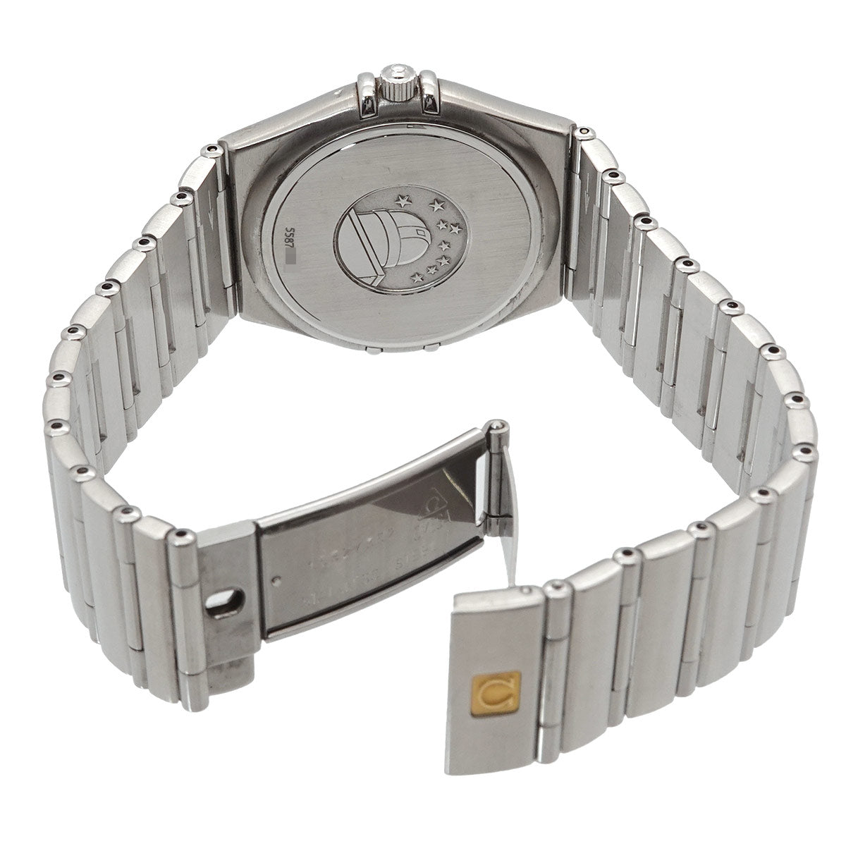Constellation 1512 30 Quartz Date Silver Dial Mens Watch