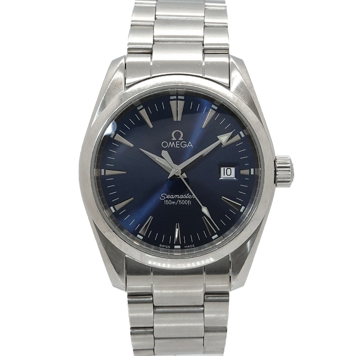 Seamaster Aqua Terra 2518.80 Quartz Blue Dial Men Watch