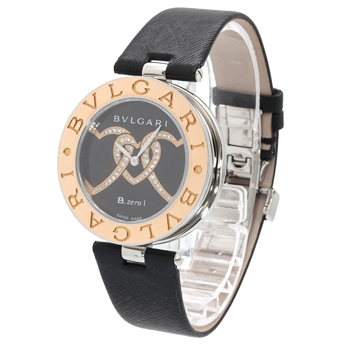 B.zero1 Double Heart BZP35S Quartz 750 PG Ladies