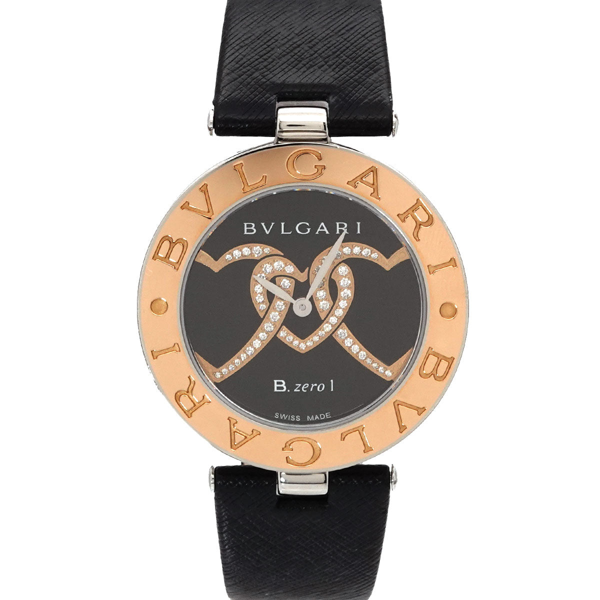 B.zero1 Double Heart BZP35S Quartz 750 PG Ladies