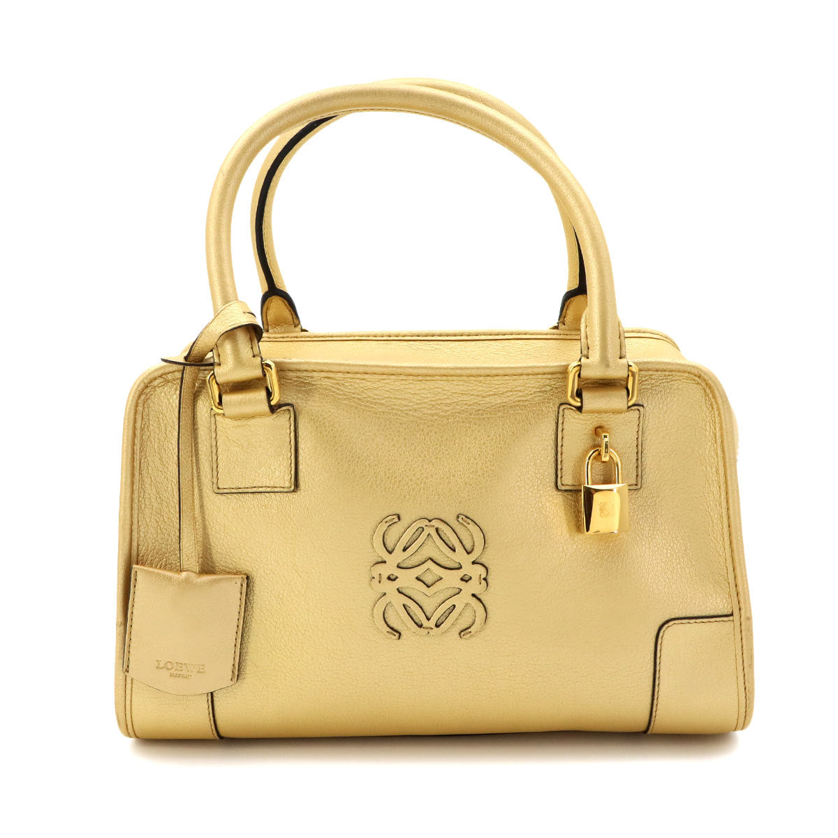 Amazona 28 Hand Bag Leather Gold 339.70.780
