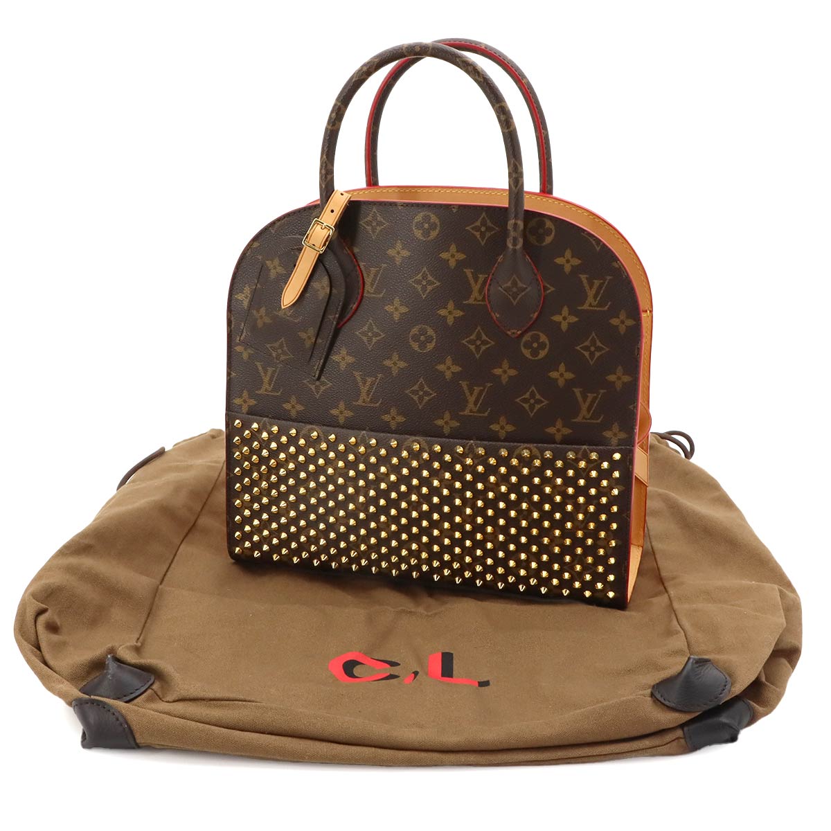 Monogram Christian Louboutin Iconoclast Hand Bag M41234