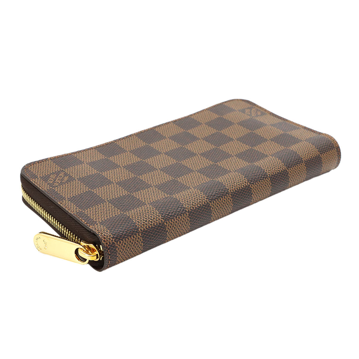 Damier Zippy Wallet Ebene Brown N41661