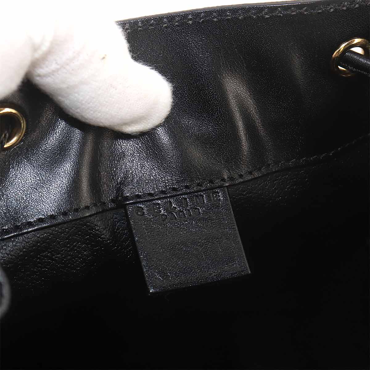 Macadam Shoulder Bag PVC Leather Black Brown Vintage Purse