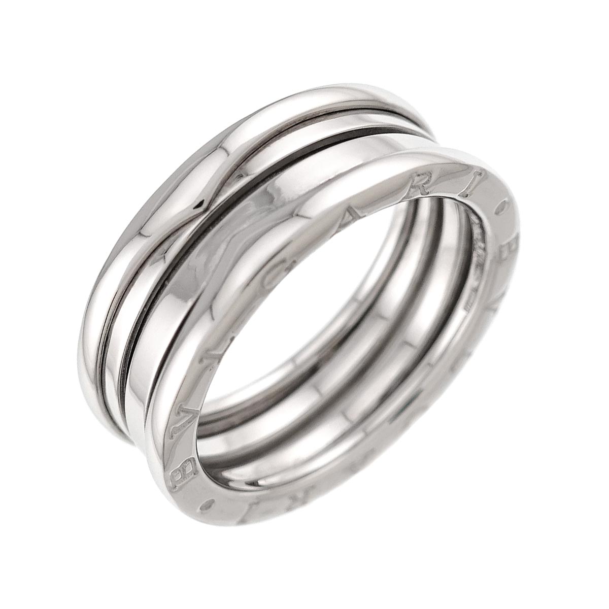 B-ZERO1 3Band Ring 18K White Gold 750 Size62 9.5(US)