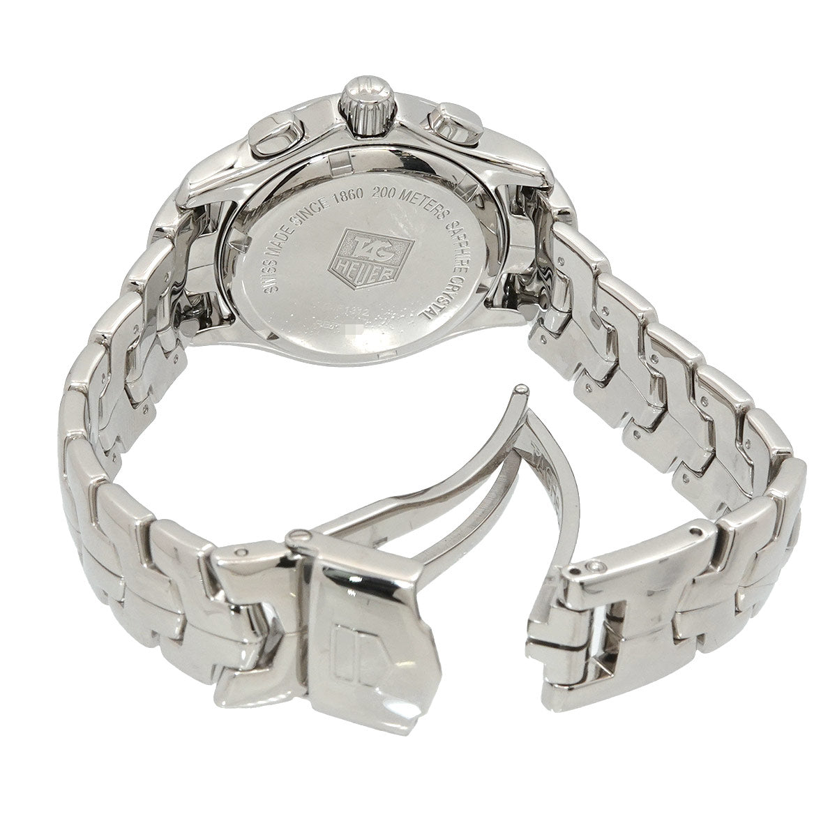 Link Chronograph CJF1312 Date 12P Diamond White Shell Dial