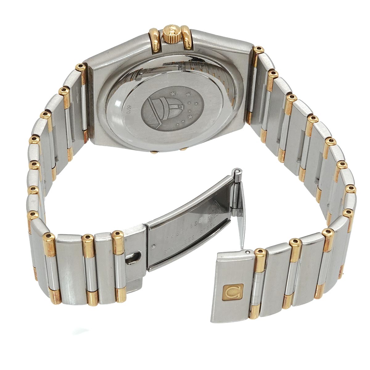 OMEGA Constellation 1202.10 K18YG Automatic Gold Dial Mens Watch