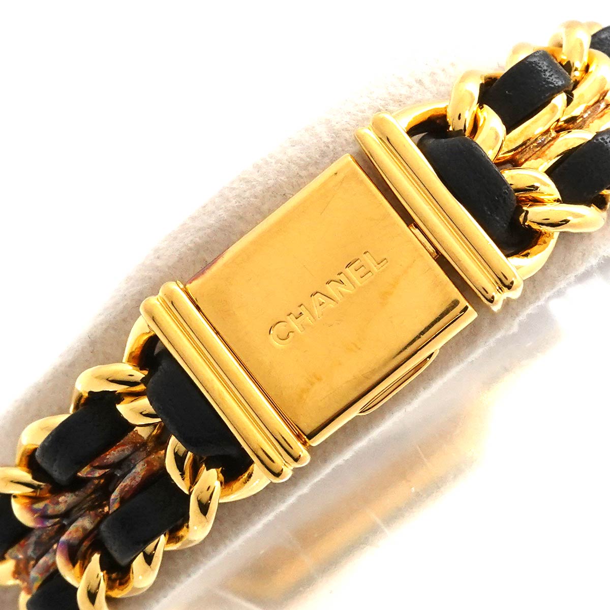 Premiere Size S H0001 Vintage Quartz Black Dial Ladies Watch