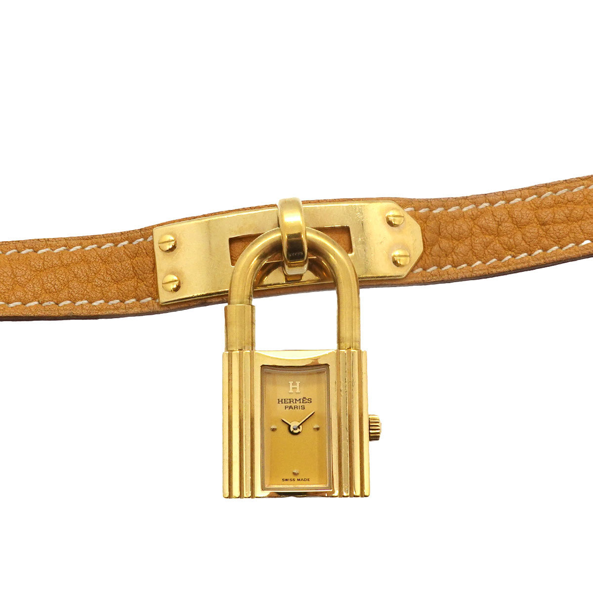 Kelly Watches Quartz Gold Dial Vintage Cadena Ladies Watch