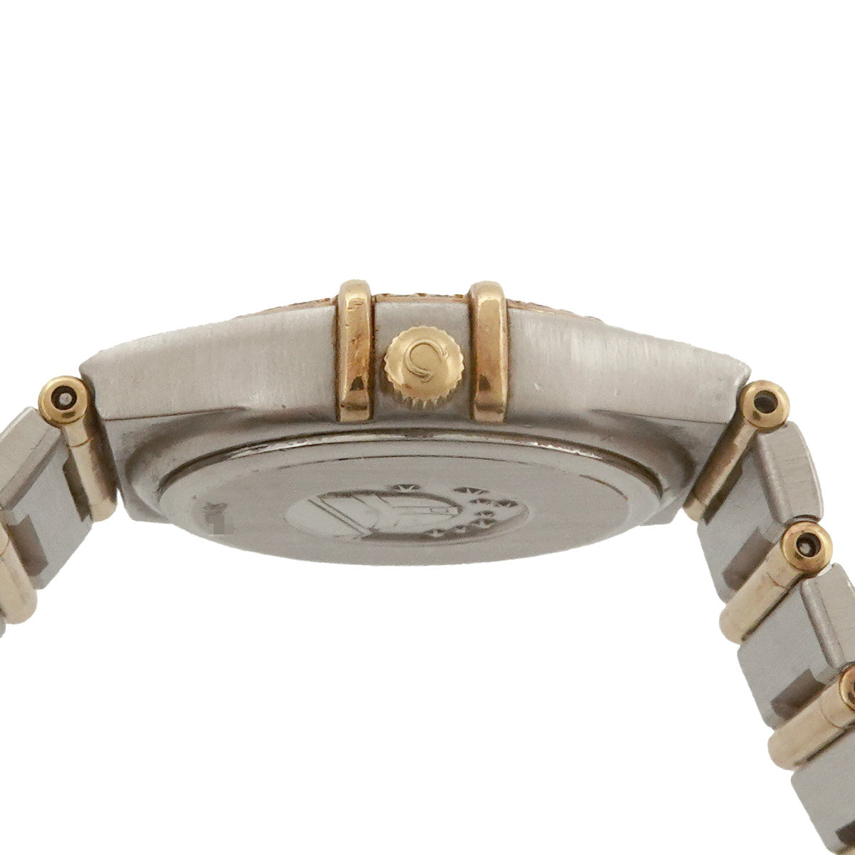 Constellation My Choice Diamond Bezel YG White Shell