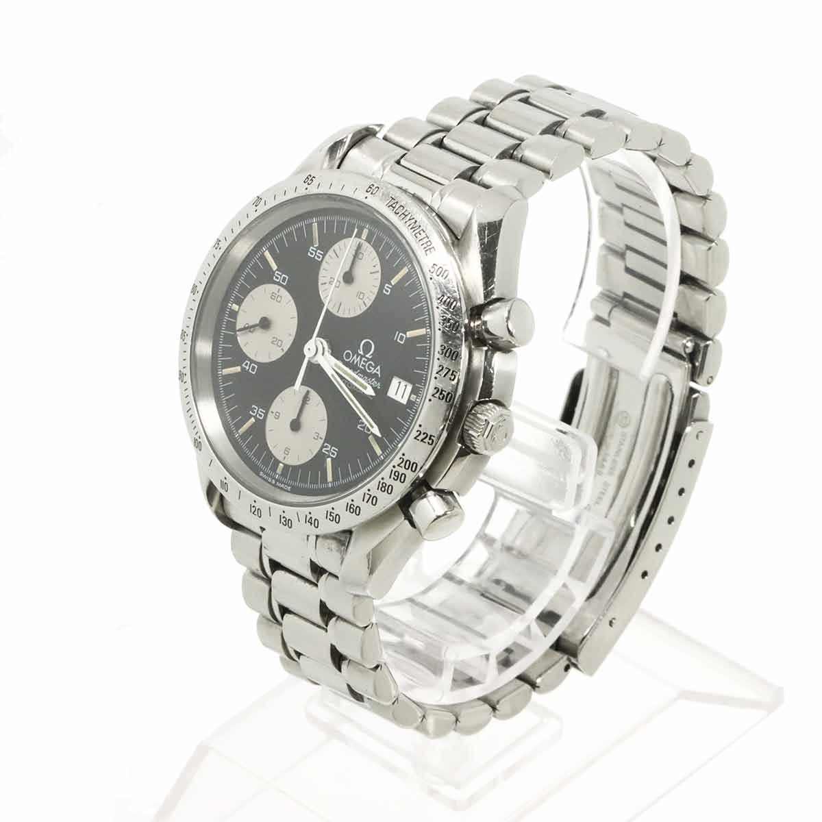 Speedmaster Date 3511 50 Automatic Black Dial Mens Watch