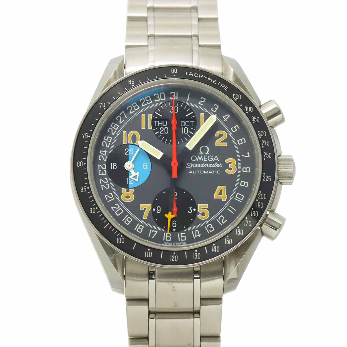 Speedmaster Mark40 3520 53 Automatic Gray Dial Mens Watch