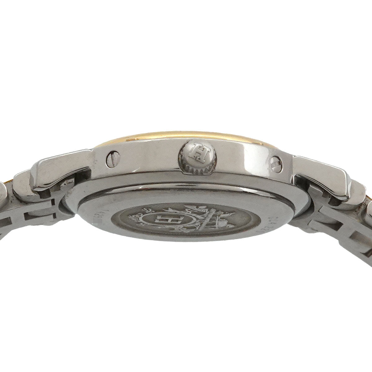 Clipper Two Tone CL4 220 Quartz Date cream Dial Ladies Watch