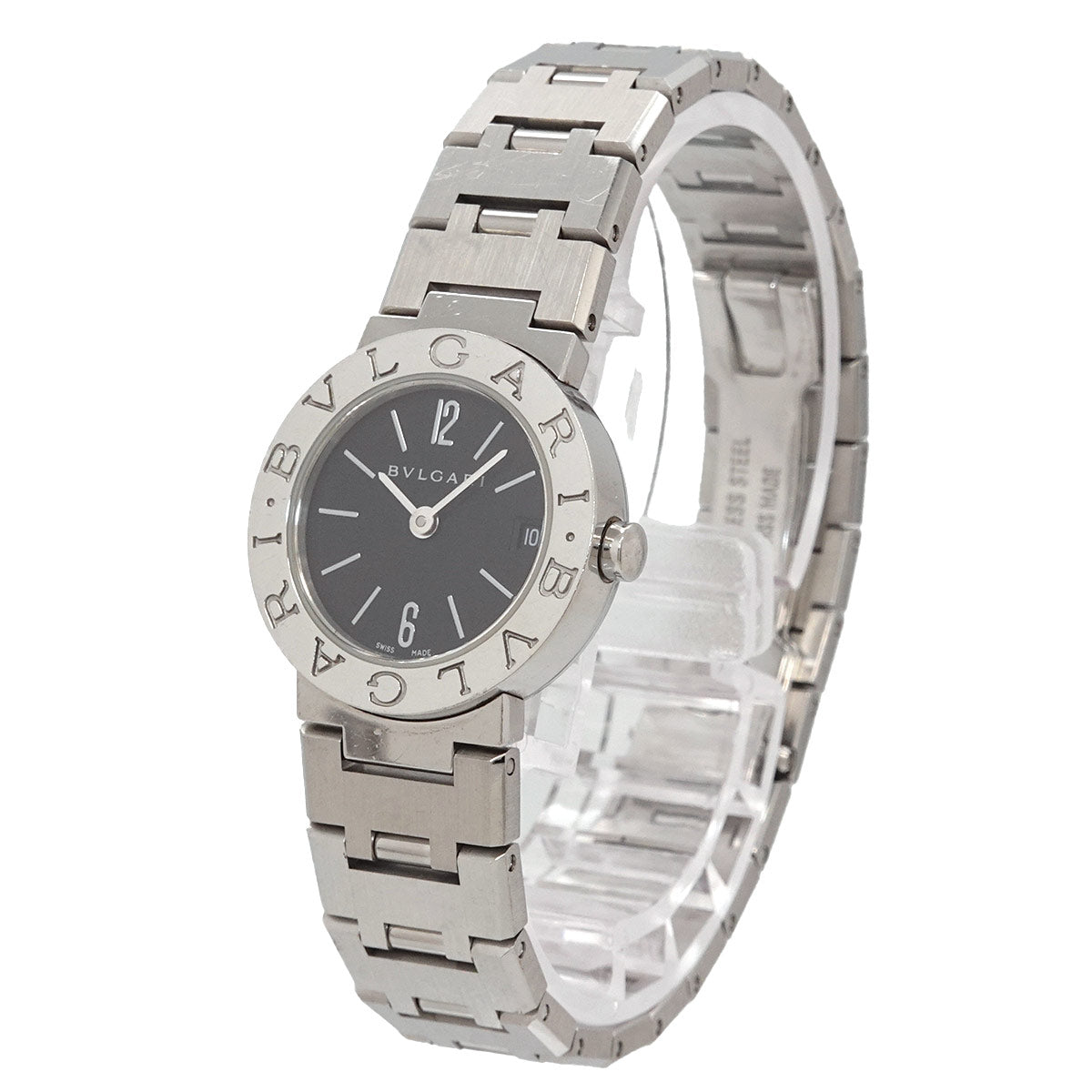 BVLGARIBVLGARI BB23SS Quartz Black Dial Ladies Watch