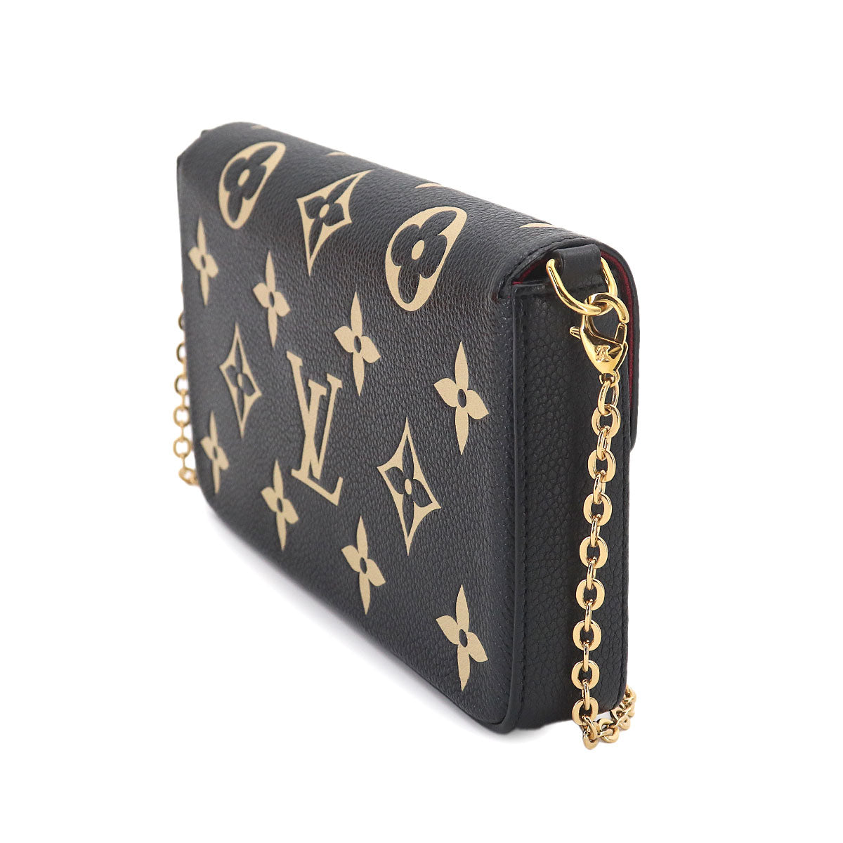 Bicolor Monogram Empreinte Felicie Pochette Wallet M80482
