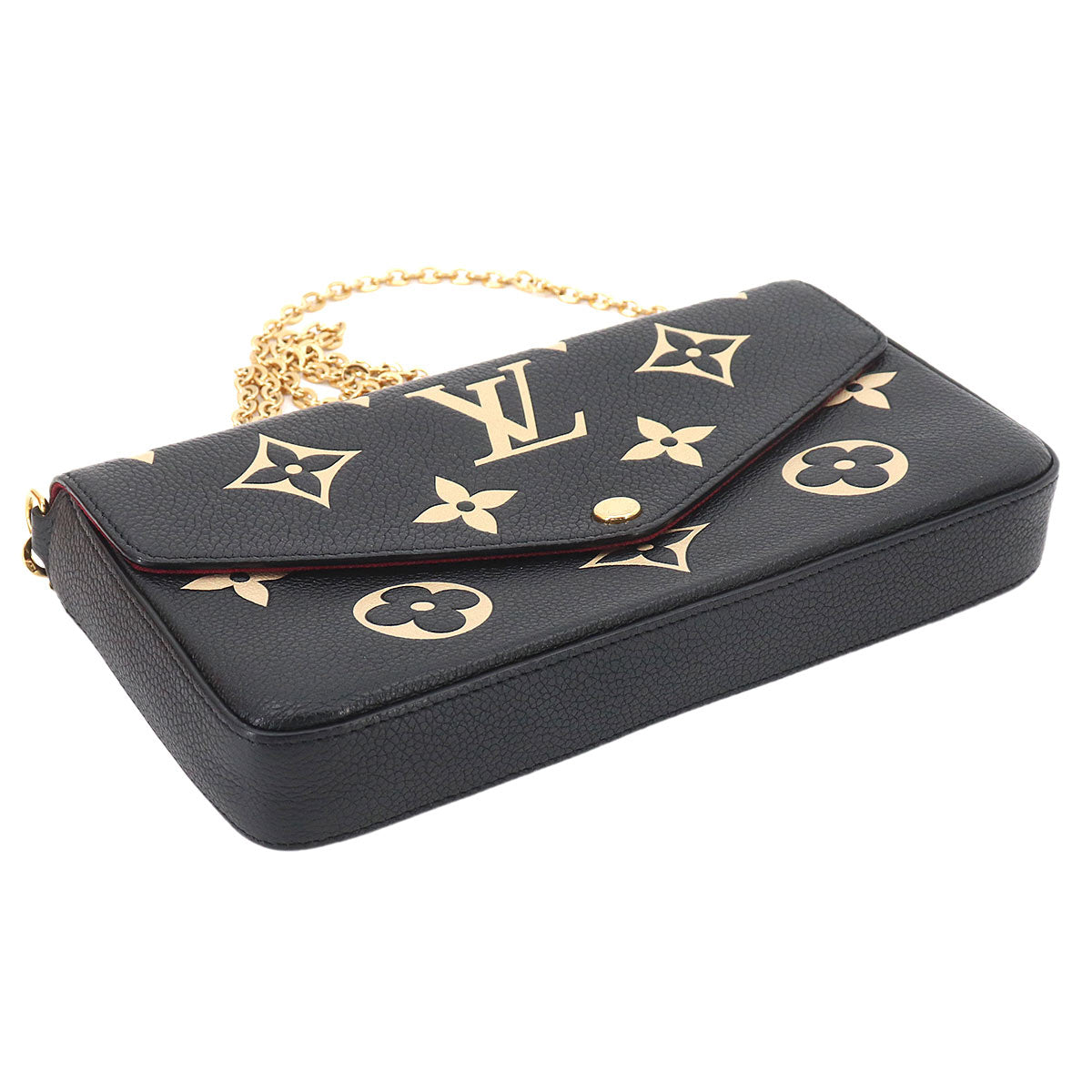 Bicolor Monogram Empreinte Felicie Pochette Wallet M80482