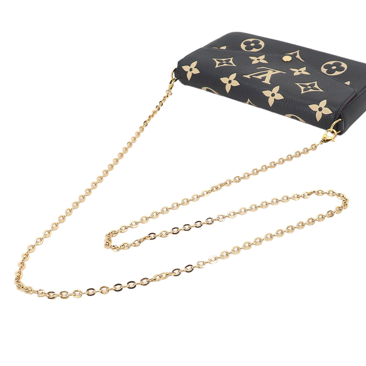 Bicolor Monogram Empreinte Felicie Pochette Wallet M80482