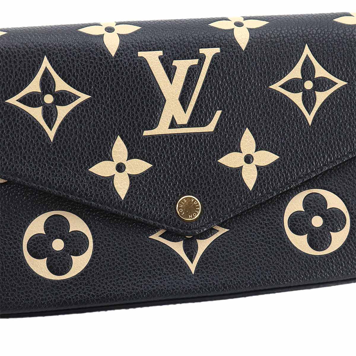 Bicolor Monogram Empreinte Felicie Pochette Wallet M80482