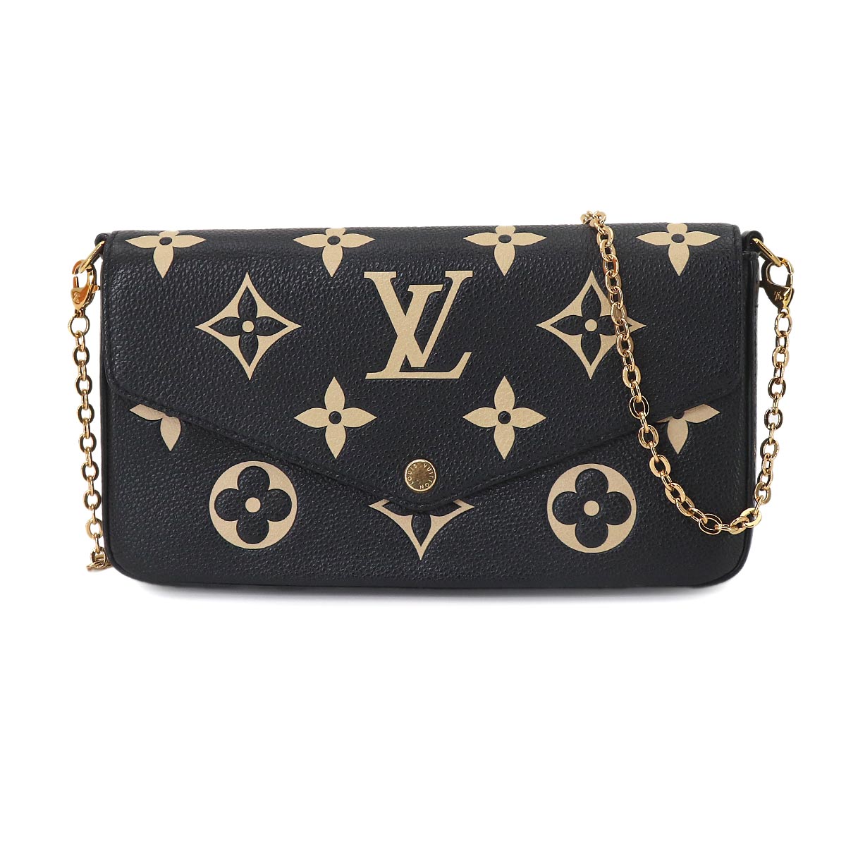 Bicolor Monogram Empreinte Felicie Pochette Wallet M80482