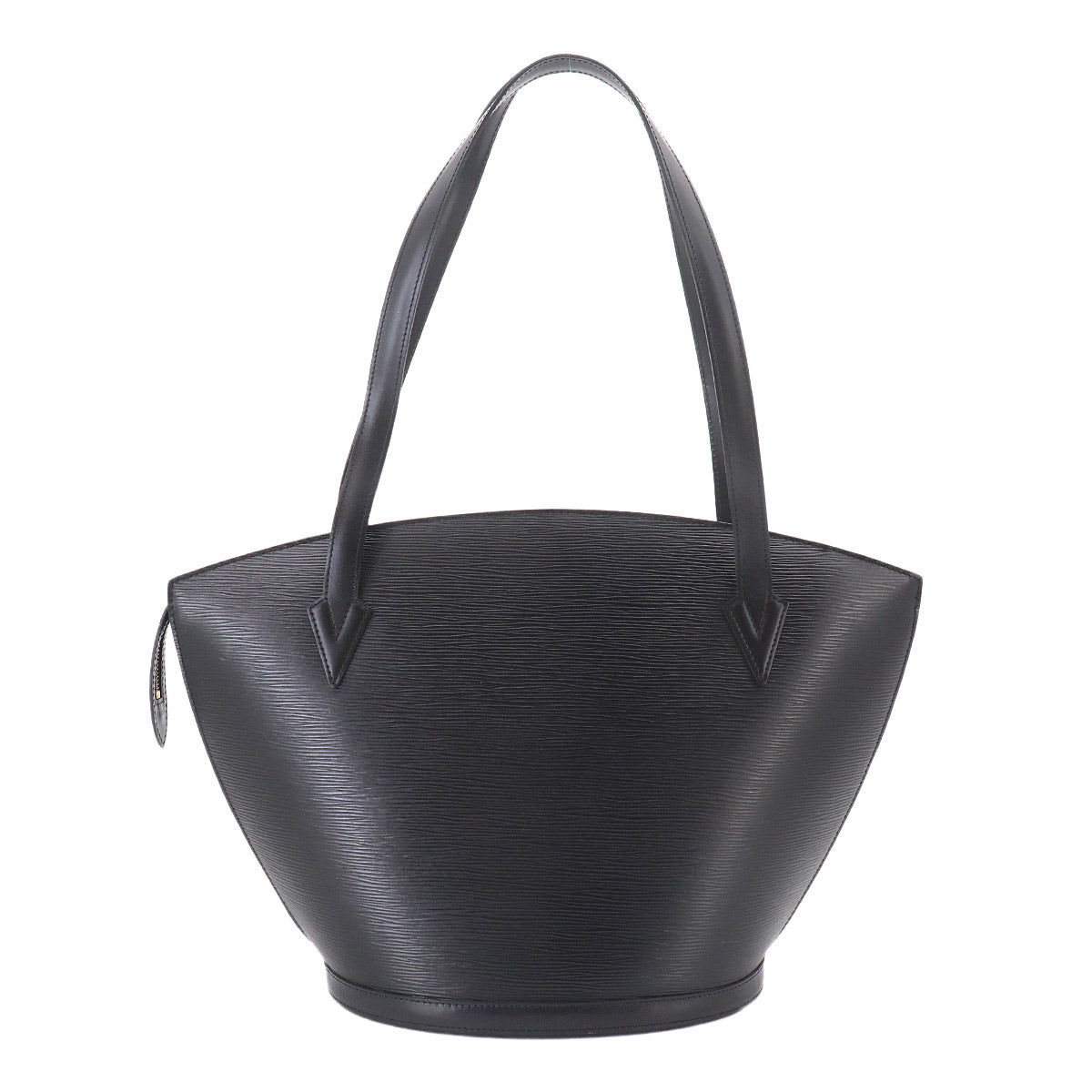 Epi Saint Jacques Shopping Tote Bag Leather Noir M52262