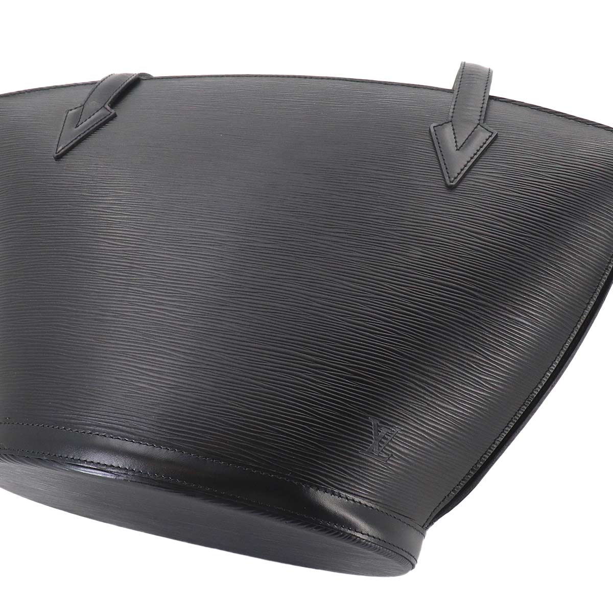 Epi Saint Jacques Shopping Tote Bag Leather Noir M52262