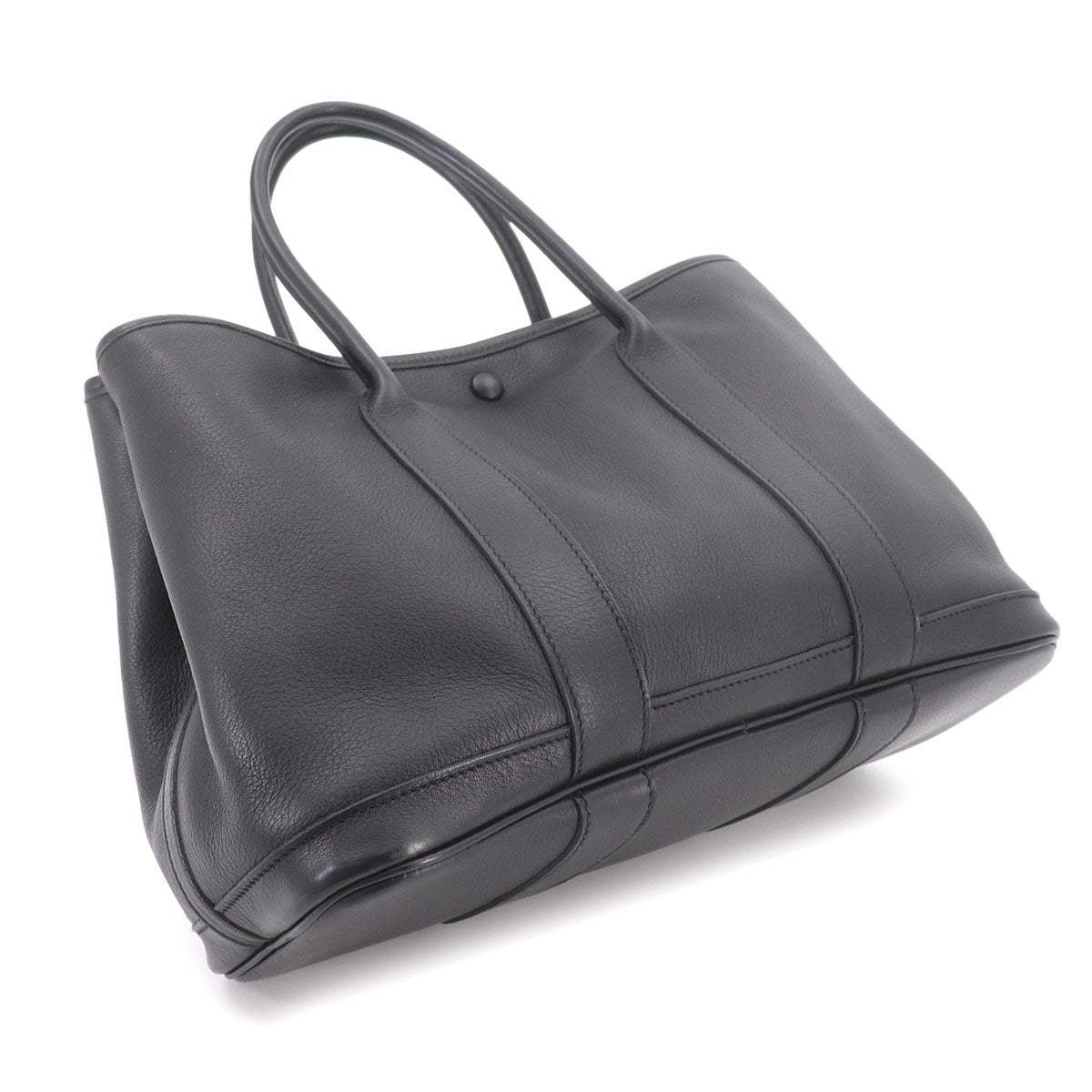 Garden Twilly 30 TPM Tote Bag Swift Leather Black