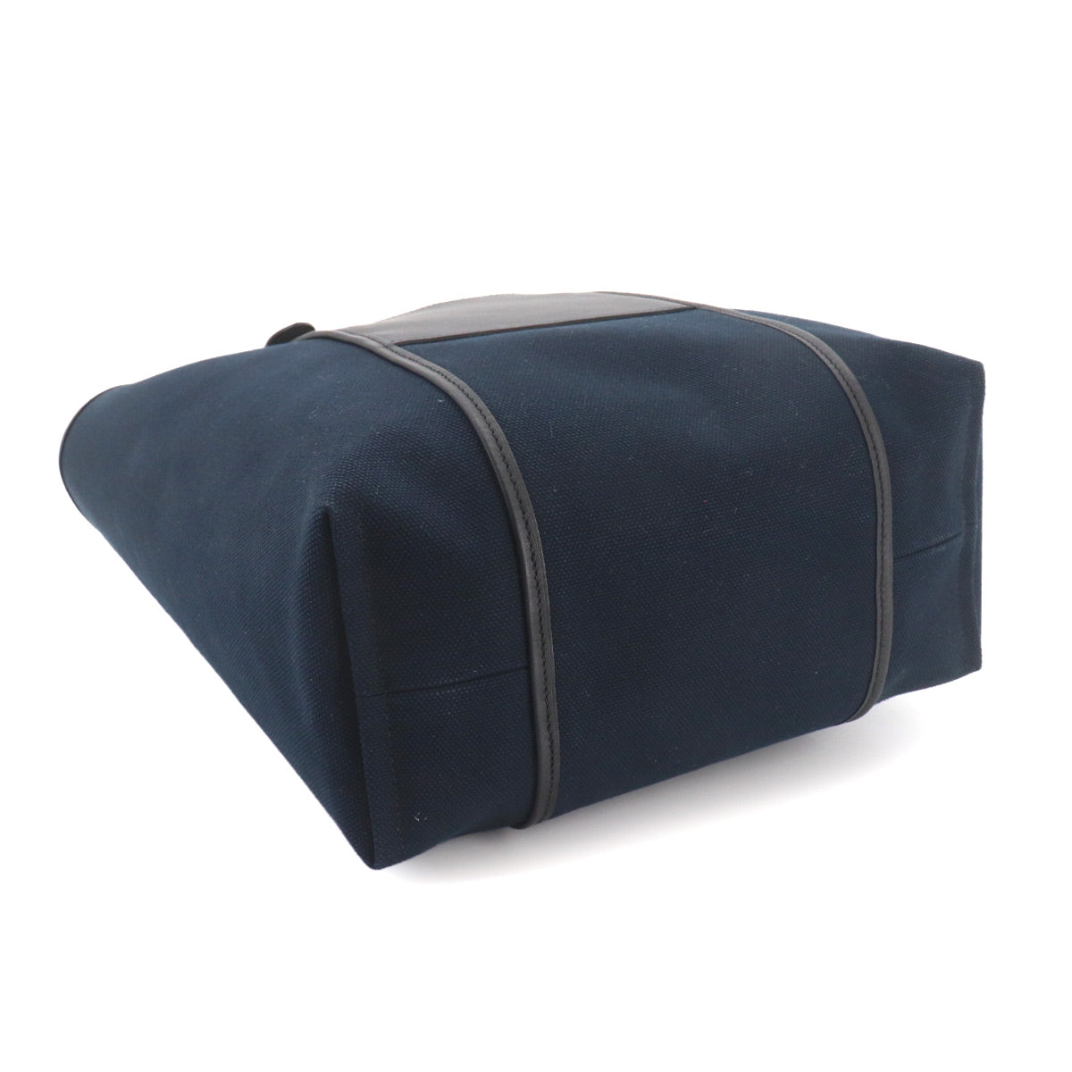 Etriviere Pocket 27 Tote Bag Toile Goeland Vache Hunter Black