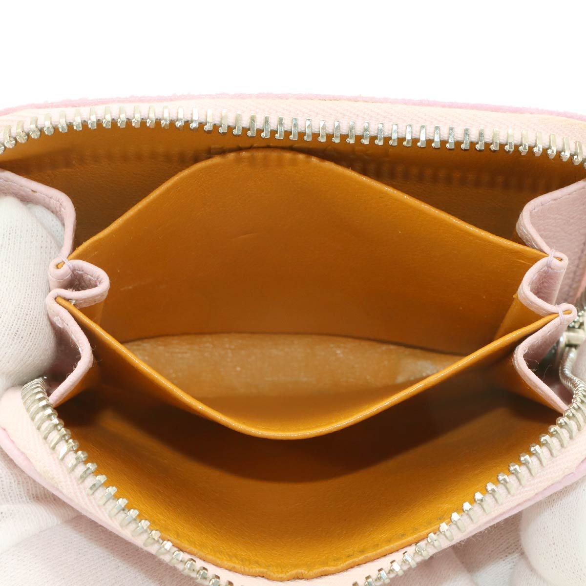 BVLGARI BVLGARI Coin Purse Leather Pink