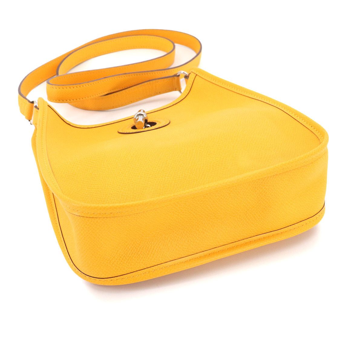 Vespa TPM Shoulder Bag Veau Epsom Jaune Purse