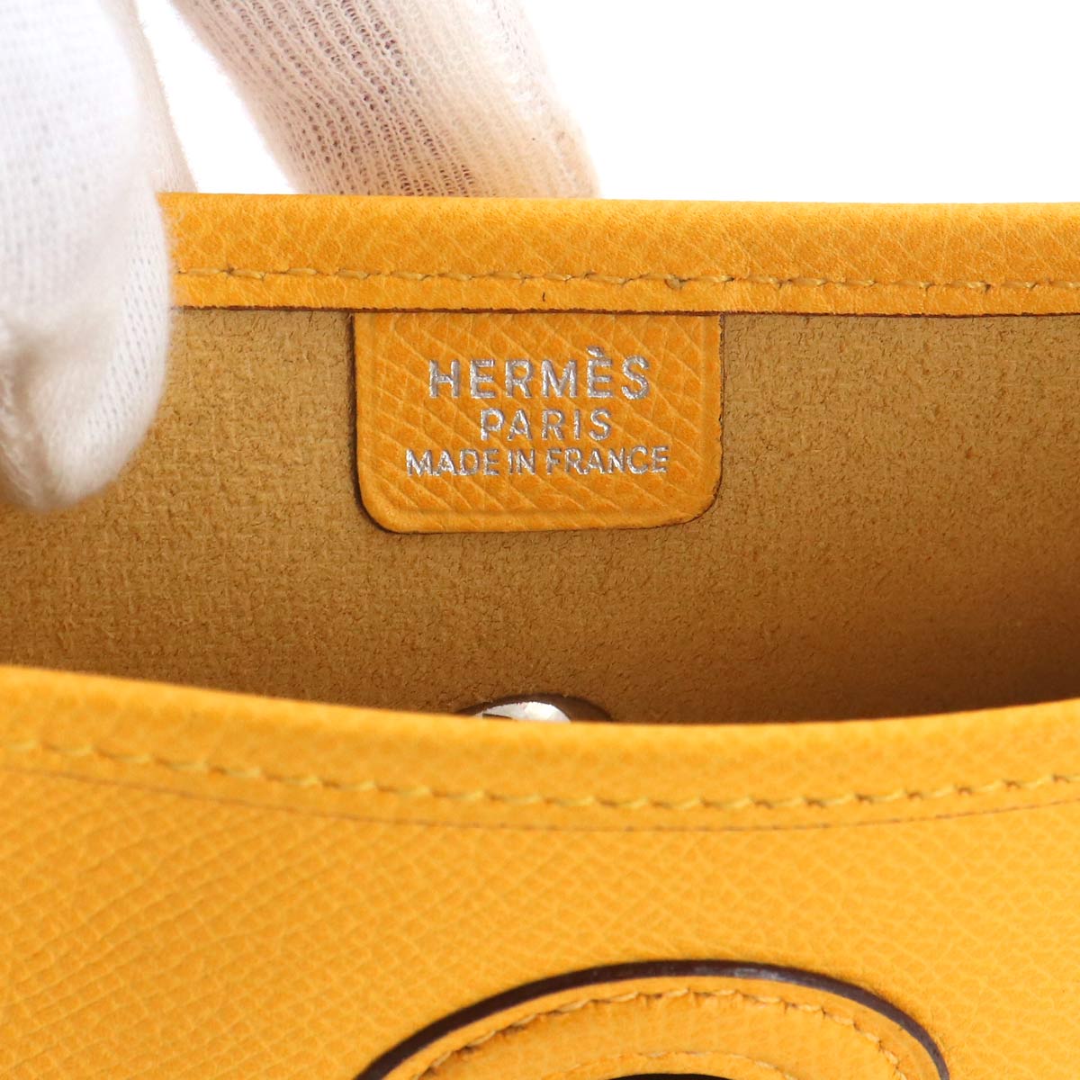 Vespa TPM Shoulder Bag Veau Epsom Jaune Purse